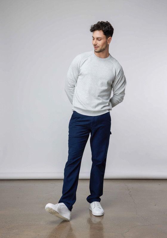 Sweater Hombre Regular Fit  Sharp Grey Mele-3