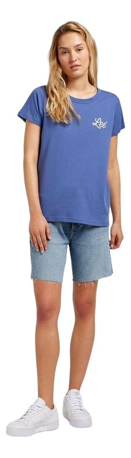 Polera Mujer Graphic Beach Tee Surf Blue-2