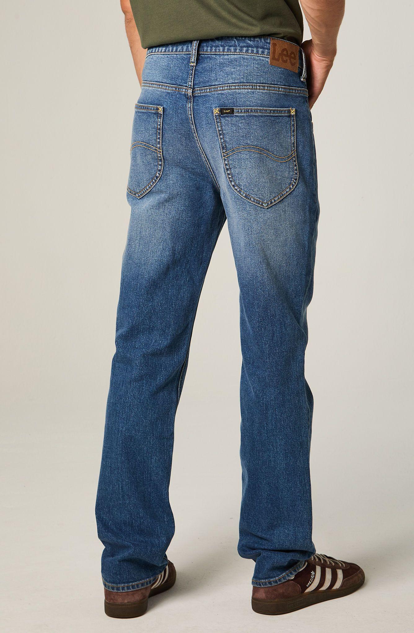 Jeans Hombre Straight Azul Roberto -2