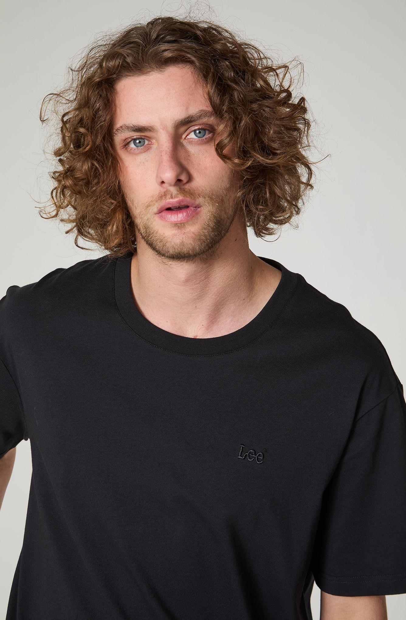 Polera Hombre Cuello Redondo Manga Corta  Regular  Fit Bordado-2