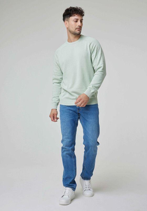Sweater Hombre Regular Fit  Soft Sage-3