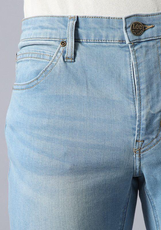 Jeans Malone Skinny Tiro Medio Azul Claro-2