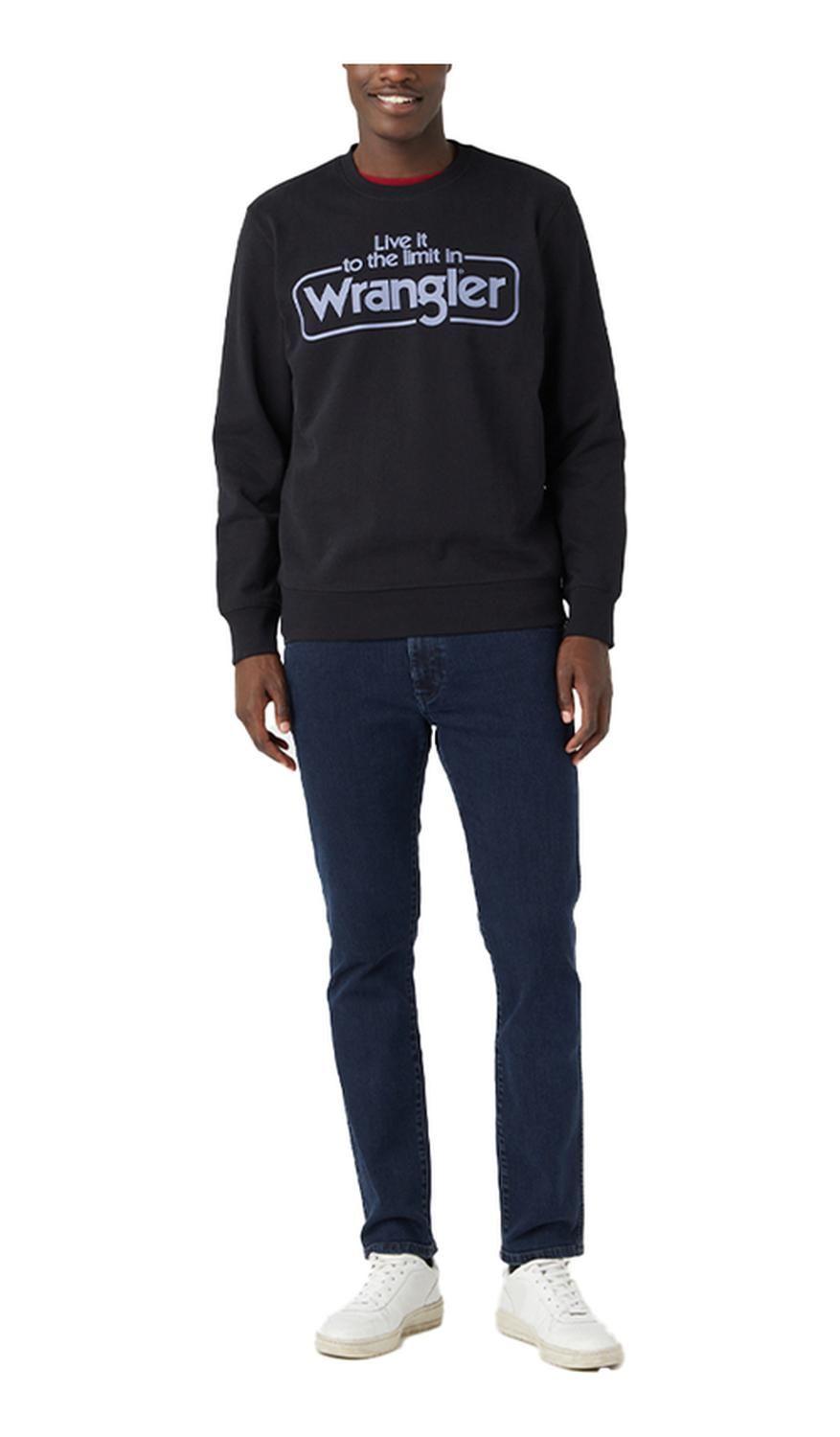 Polerón Hombre Seasonal Crew Black-2