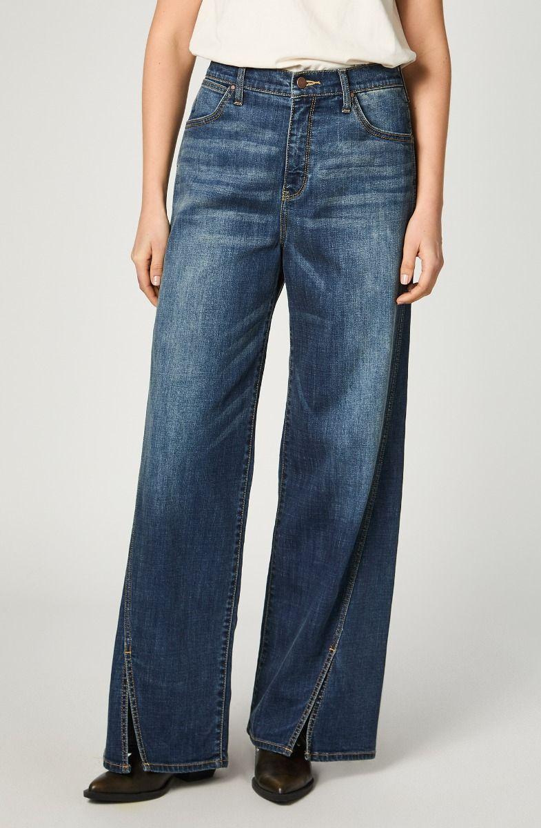 Jeans Mujer Loose  Blue Wash-0