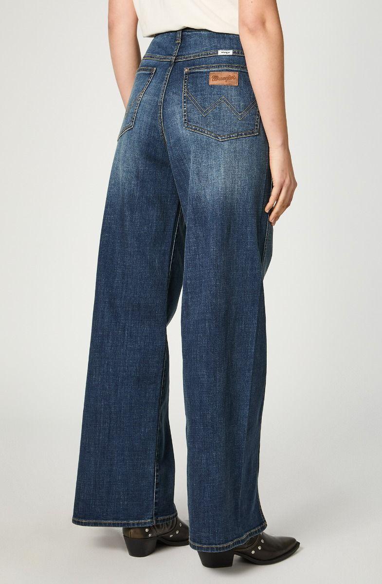 Jeans Mujer Loose  Blue Wash-1