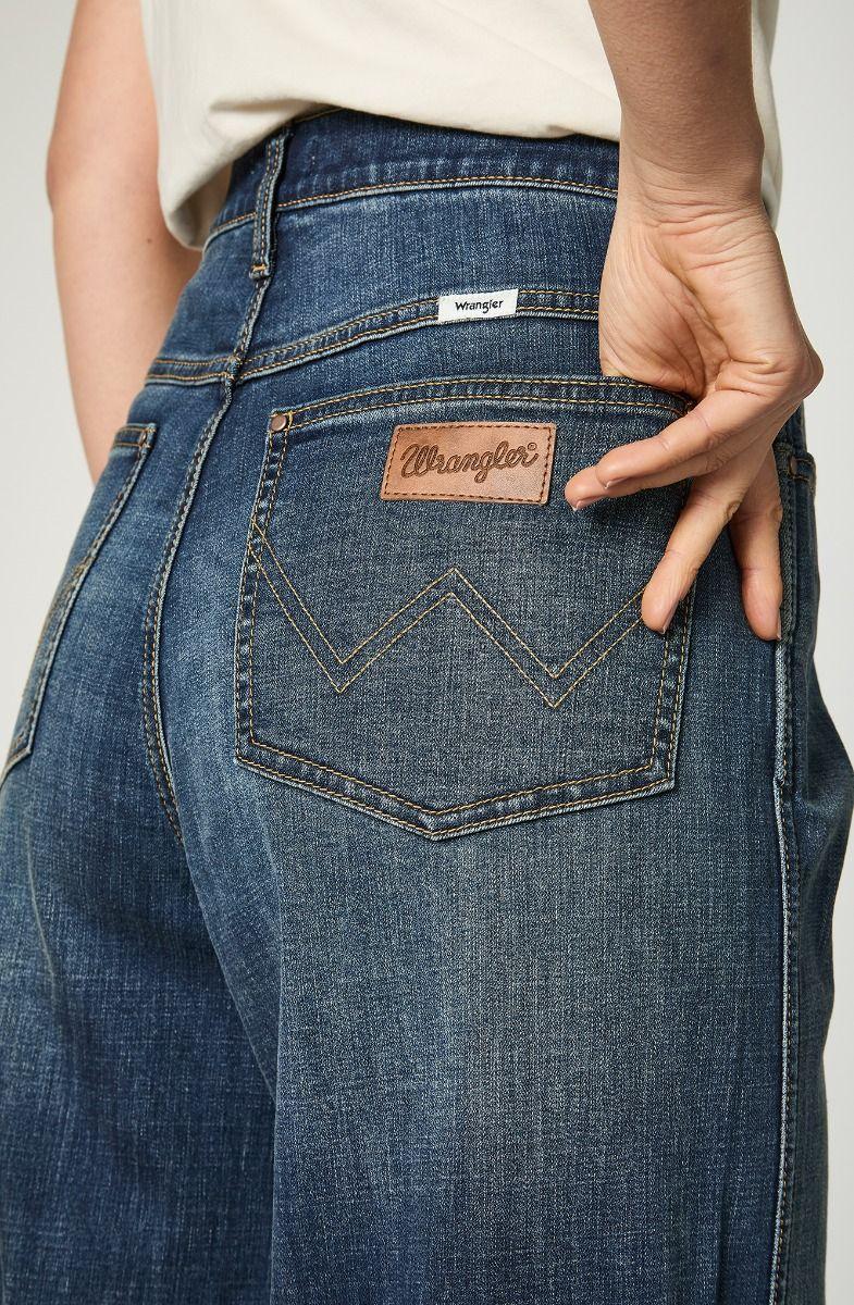 Jeans Mujer Loose  Blue Wash-2