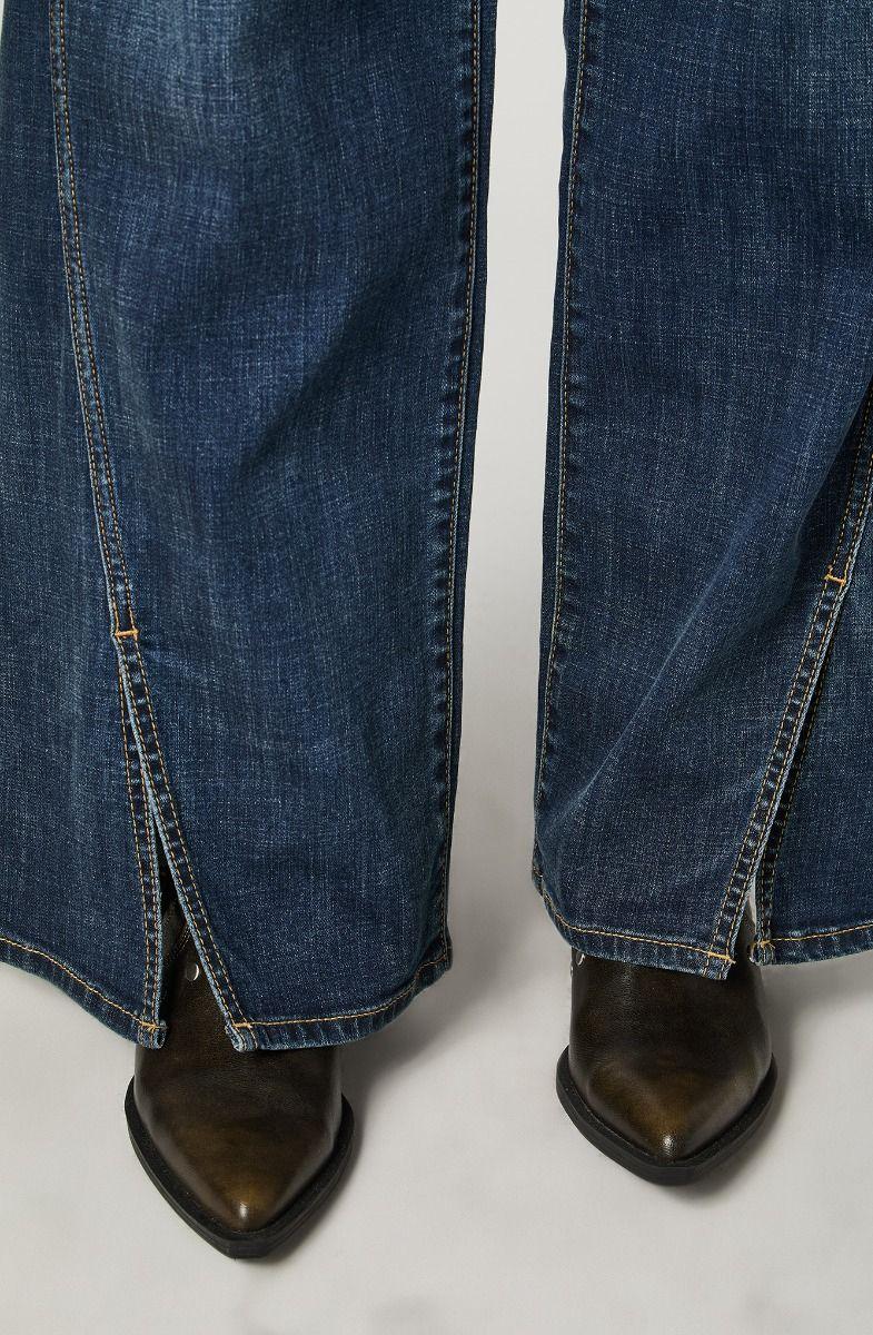 Jeans Mujer Loose  Blue Wash-3