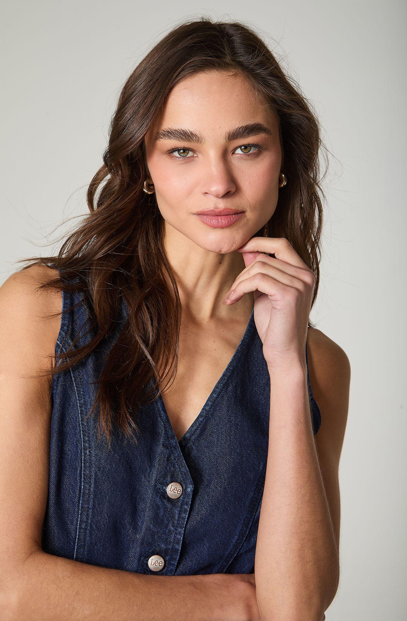 Vest Mujer Denim Regular Fit-2