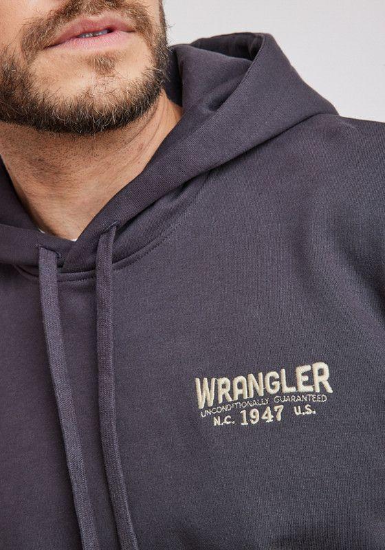Poleron Hombre Regular Fit Hoodie Faded Black-1