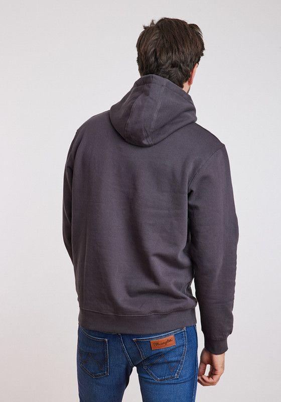 Poleron Hombre Regular Fit Hoodie Faded Black-3