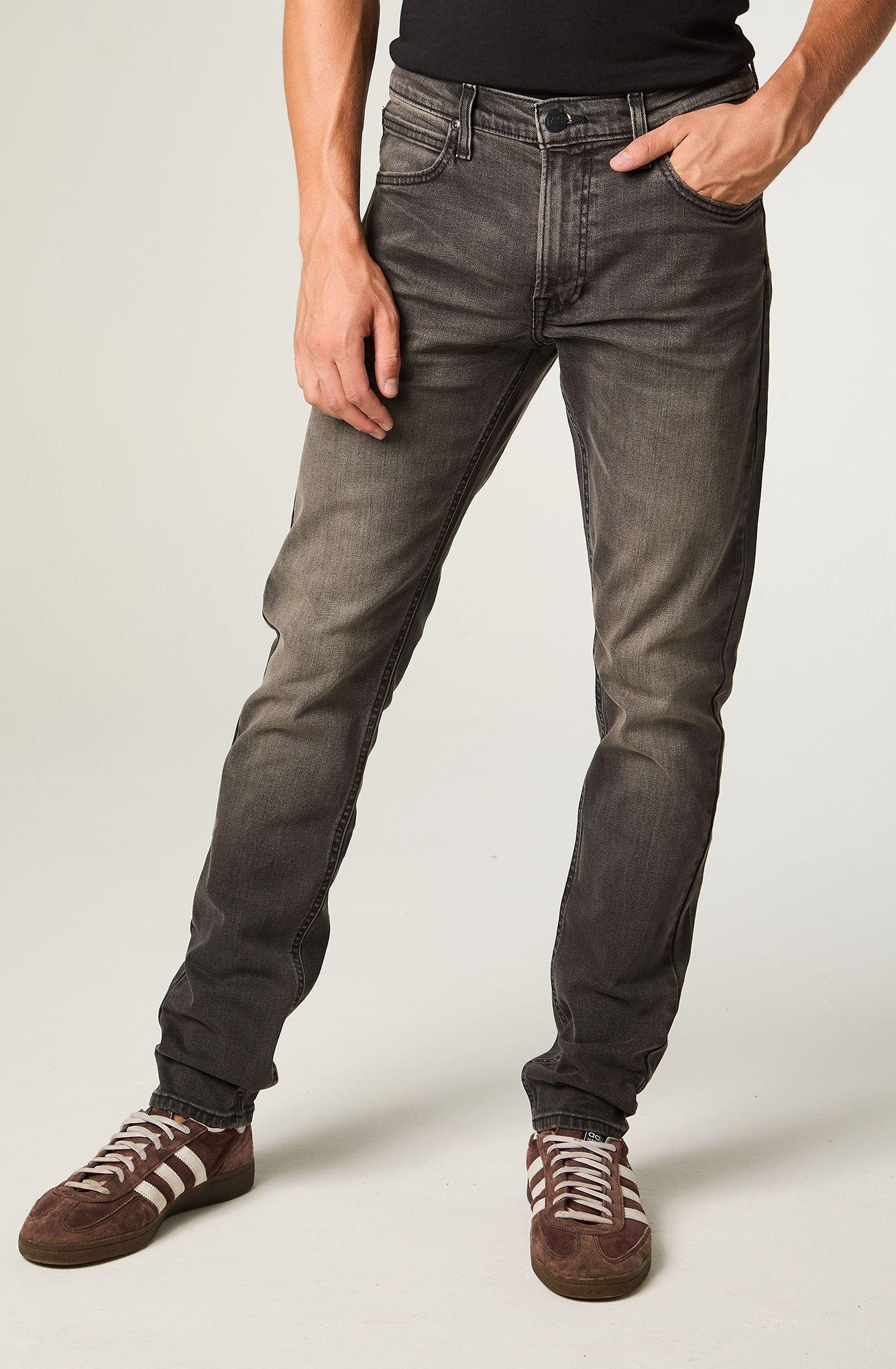 Jeans Hombre Luke Slim Tapered Fit Black Washed-0