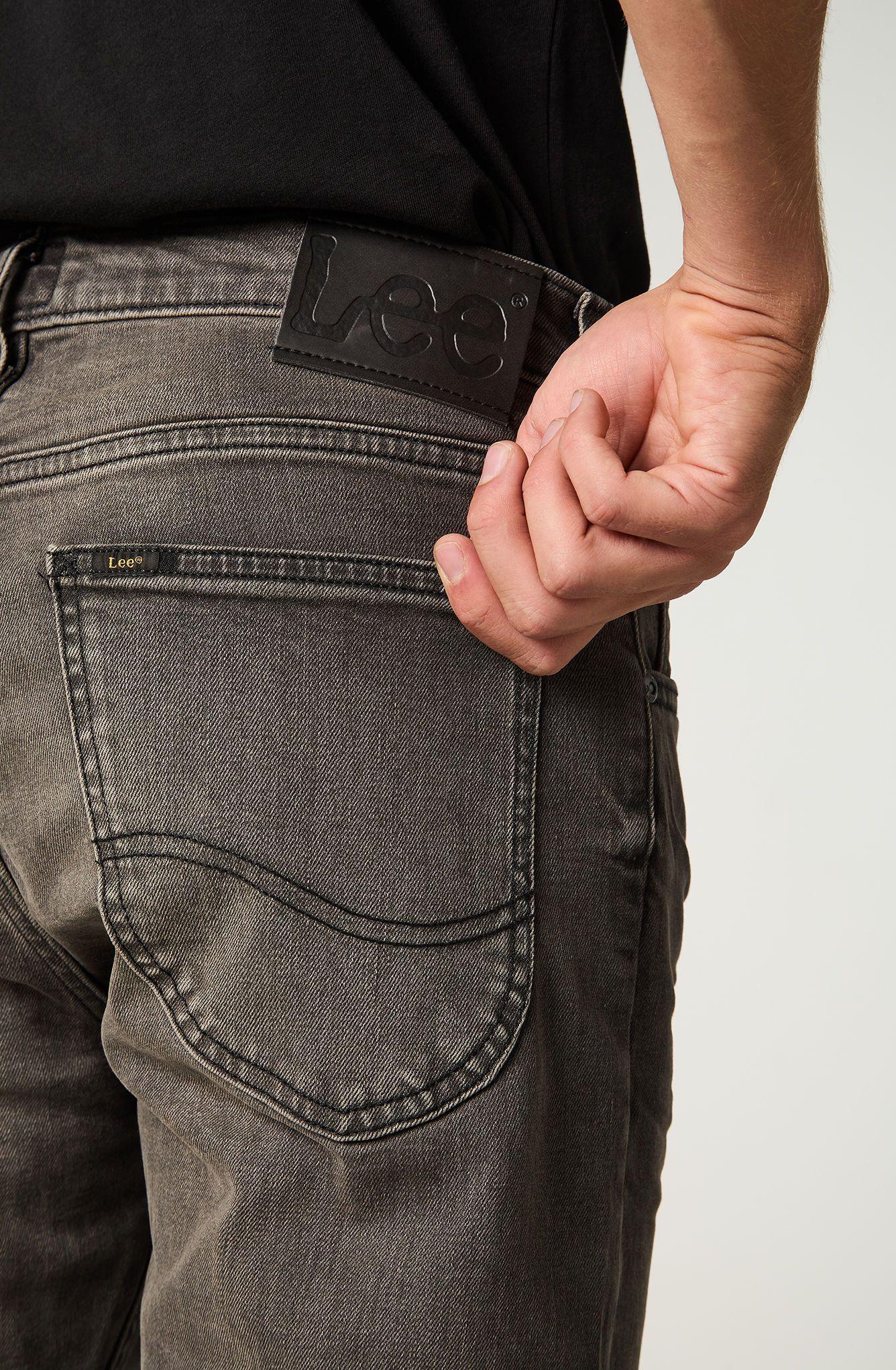 Jeans Hombre Luke Slim Tapered Fit Black Washed-3