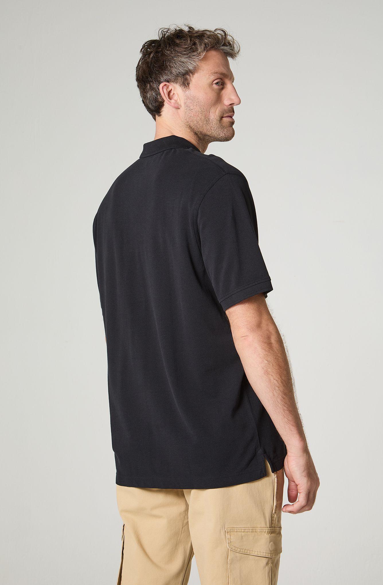 Polera Hombre Pique Manga Corta  Regular Fit 100% Cotton-3