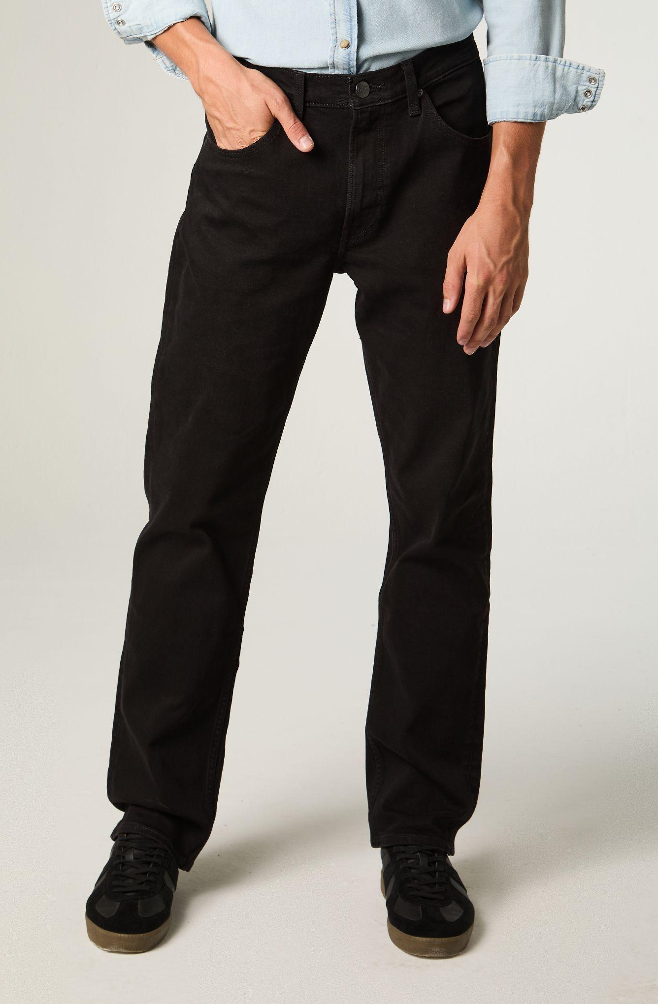 Jeans Hombre Brooklyn Classic Straight Fit Black-0