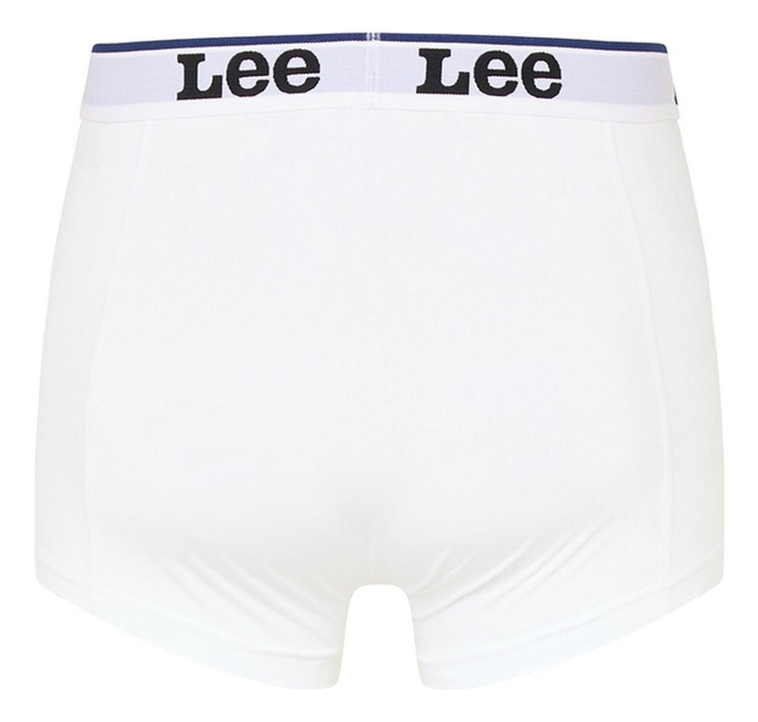 Boxer Hombre 2-pack Trunk White & Blue-1