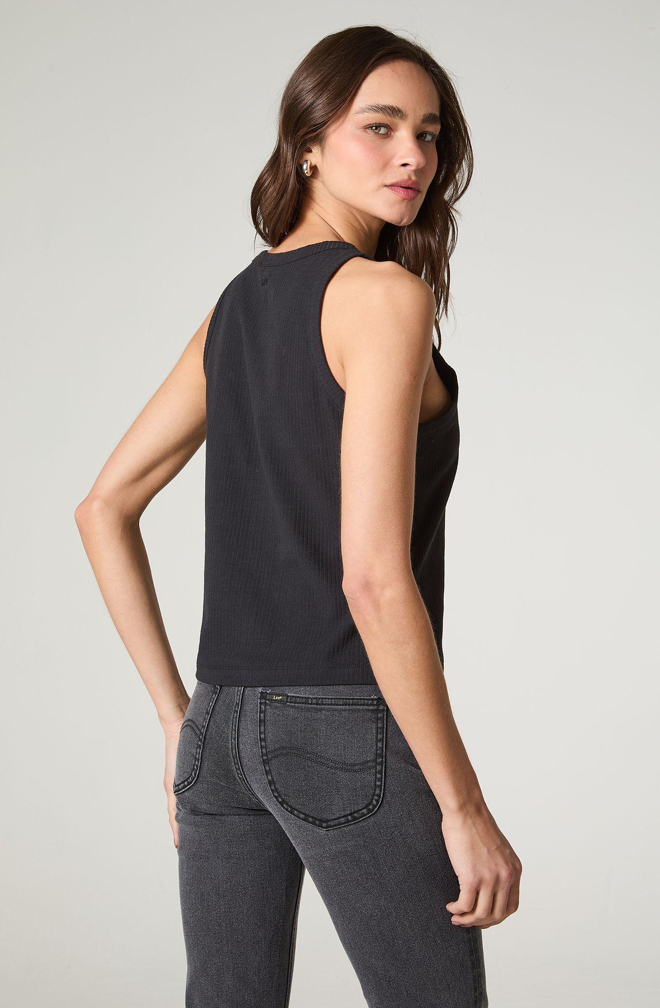 Polera Mujer Tank Sin Manga Regular  Fit-3