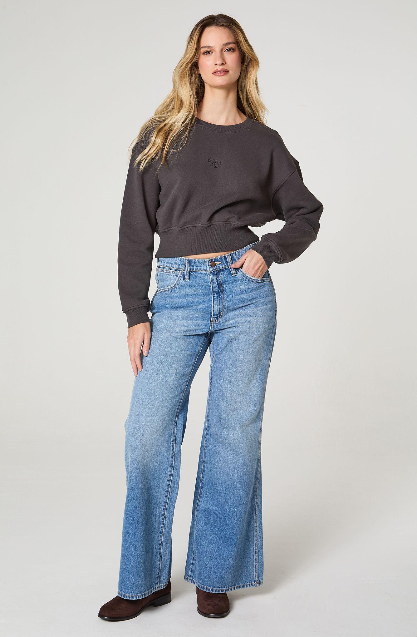 Jeans Mujer 70´Flare Flare 100% Cotton-0