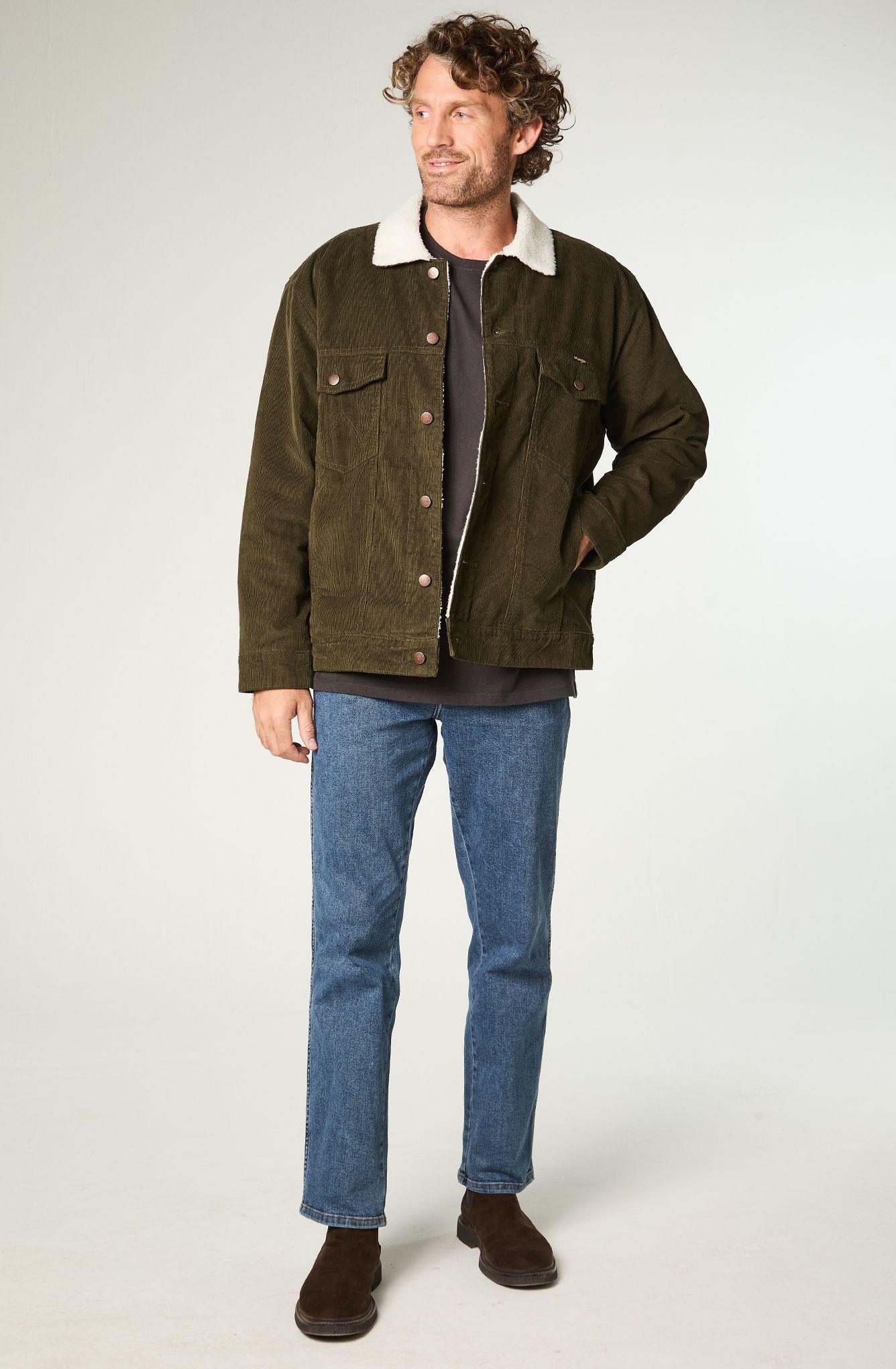 Jeans Hombre Texas Straight Tiro Alto Azul -1