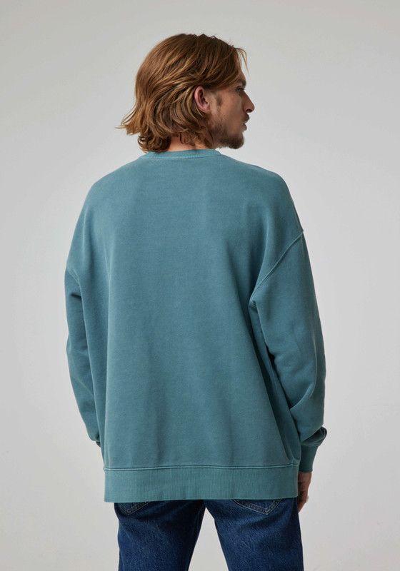 Polerón Hombre Loose Fit Core Sweatshirt Evergreen-2