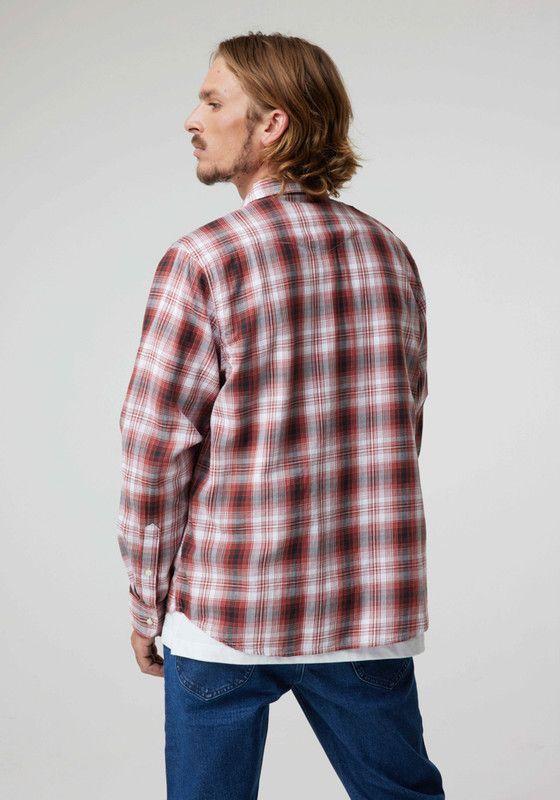 Camisa Western Shirt Garnet Western Check-1