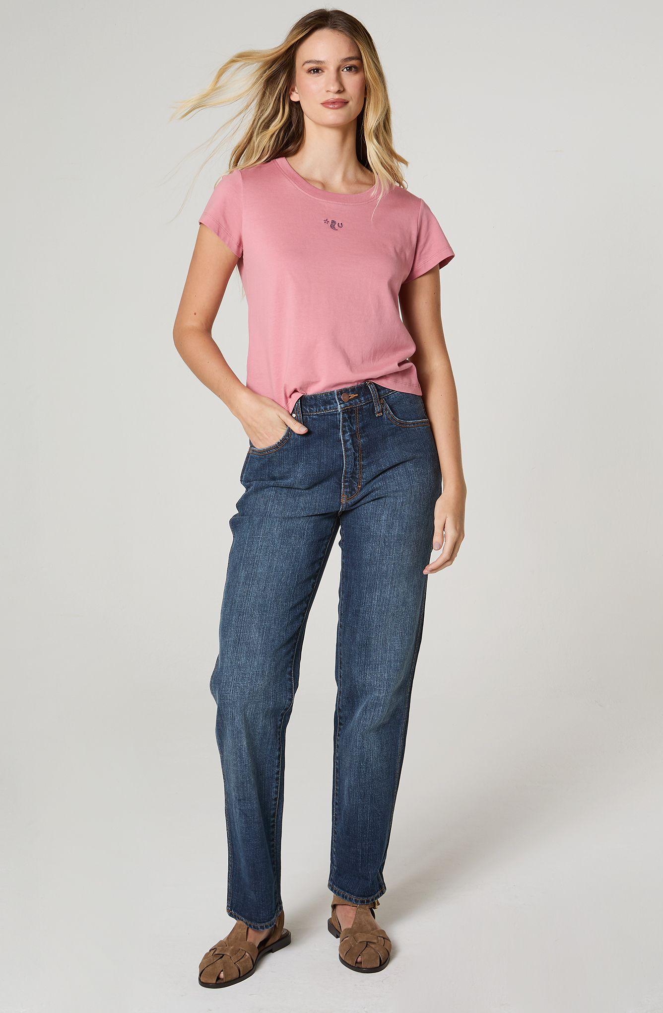 Jeans Mujer Sunset Regular Straight 100% Cotton-0