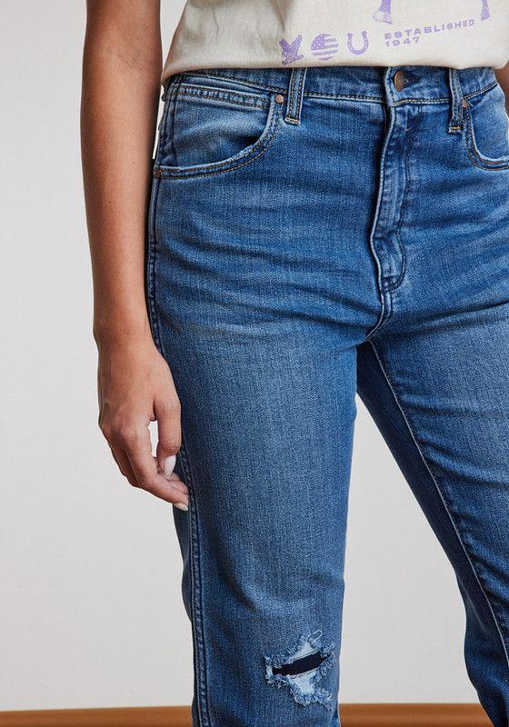 Jeans Mujer Wild West Blue Wash-2