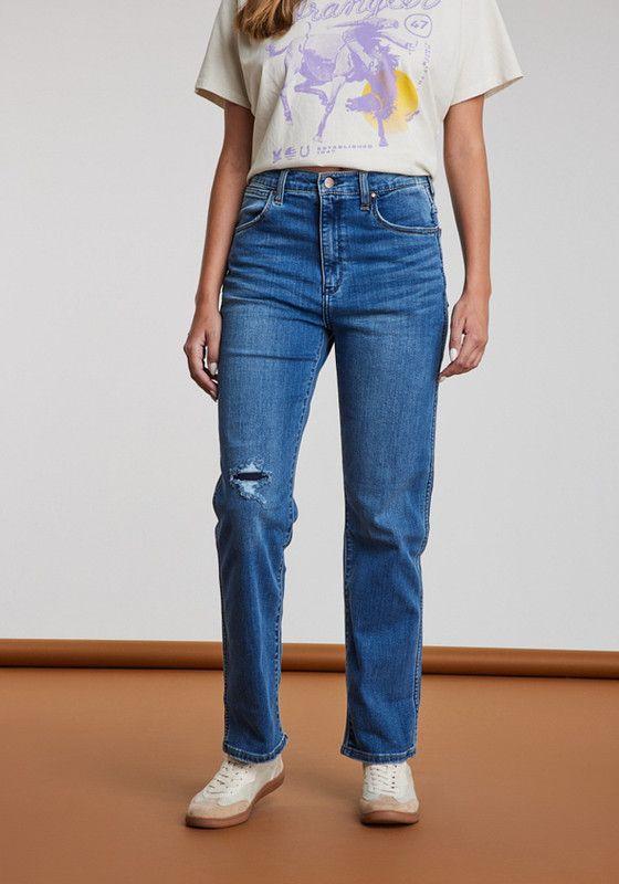 Jeans Mujer Wild West Blue Wash-0
