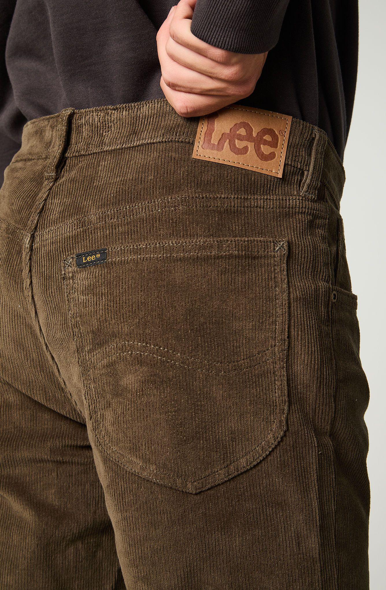 Pantalon Hombre Regular Verde Militar Daren Cotele -3