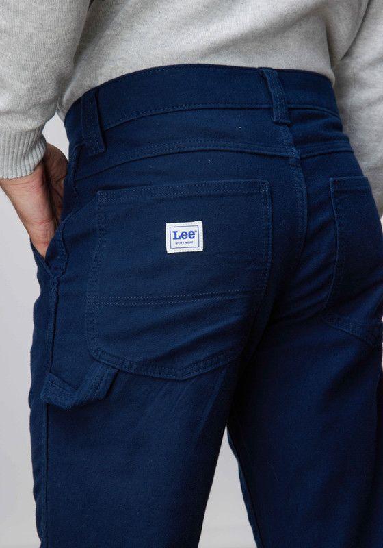 Pantalon Hombre Moleskin Carpenter Blue-1