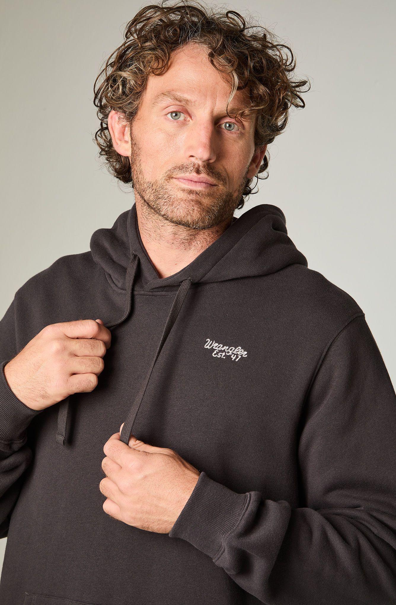 Poleron Hombre Hoodie Reg Regular Fit Negro -2