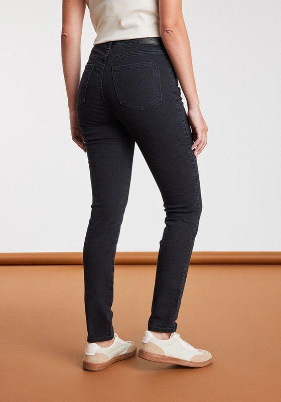 Jeans Mujer  Skinny Black Wash-1