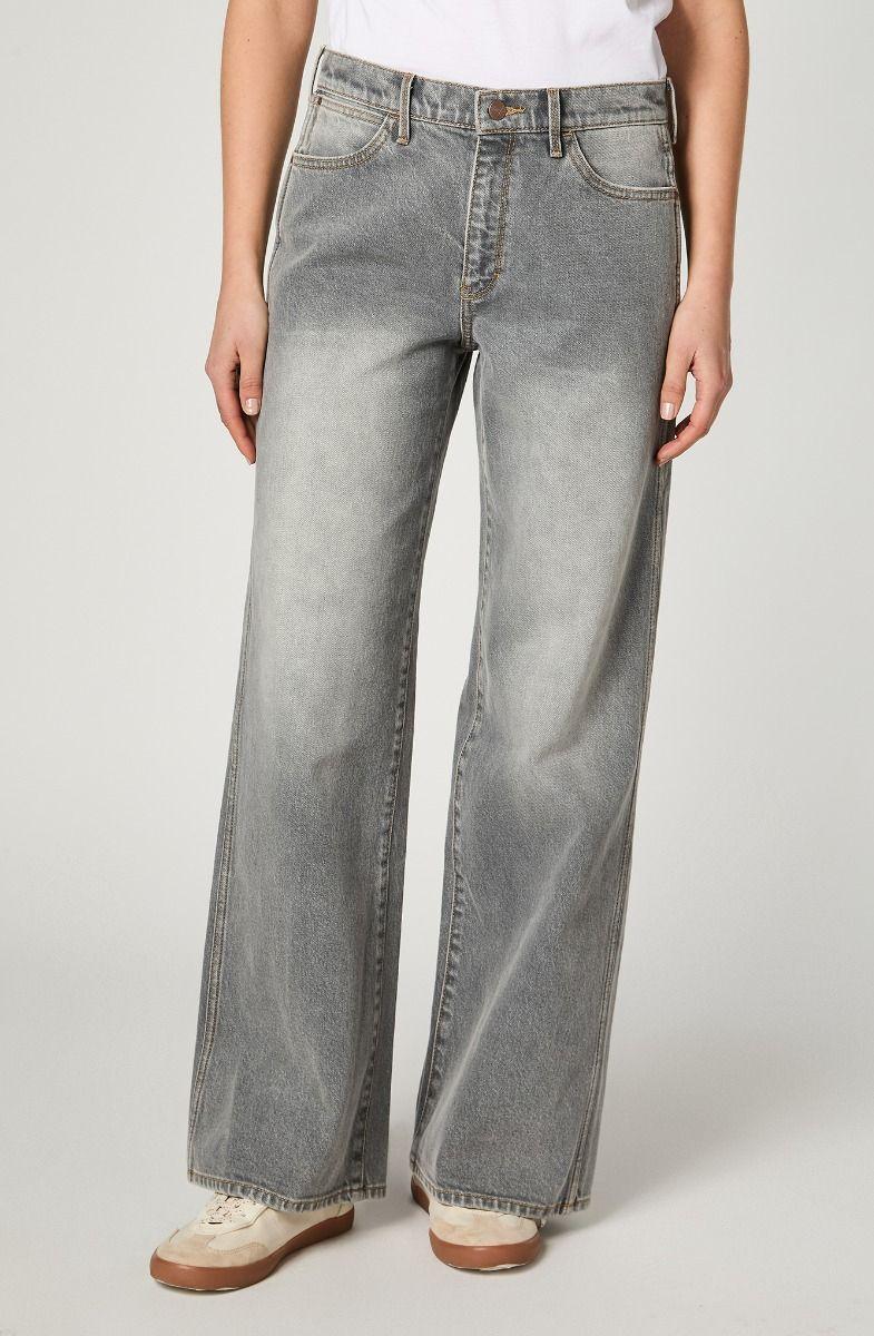 Jeans Mujer World Wide Grey-0