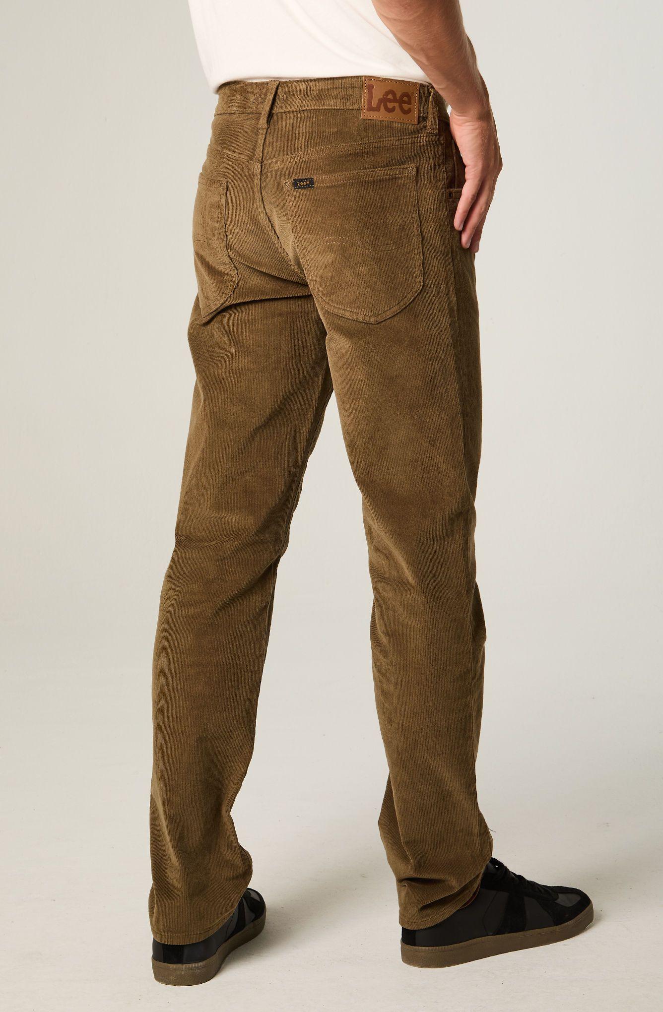 Pantalon Hombre Regular Café Claro Daren Cotele -2
