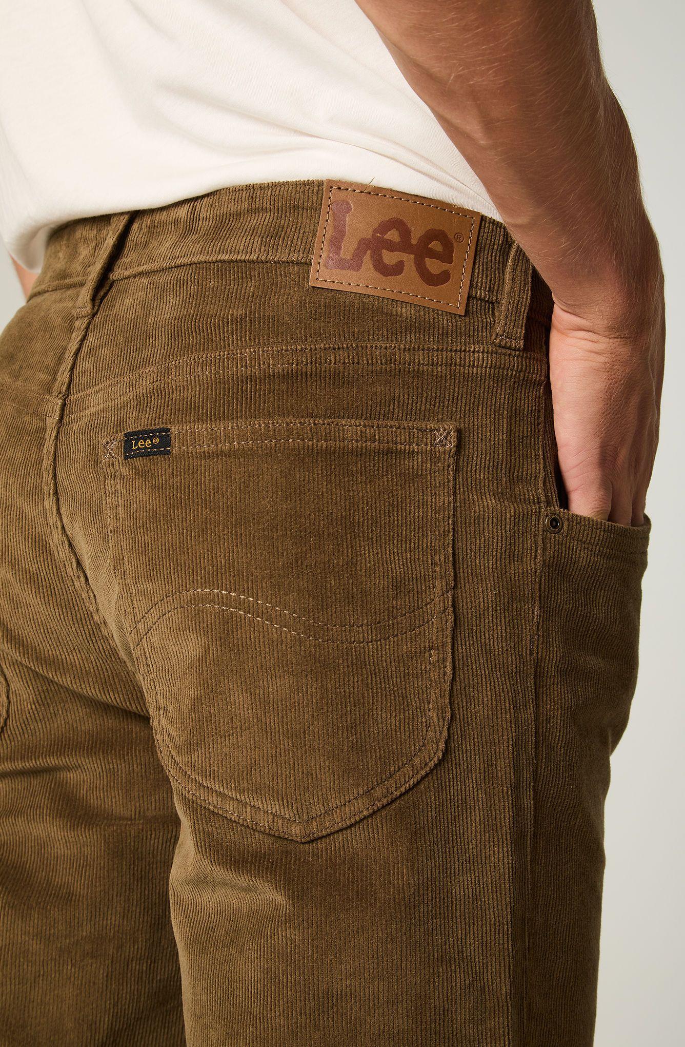 Pantalon Hombre Regular Café Claro Daren Cotele -3