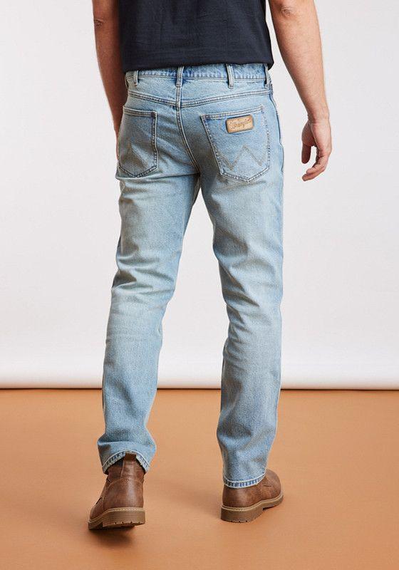 Jeans Hombre Greensboro Regular Straight Mid Stone-1