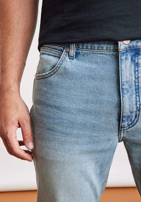 Jeans Hombre Greensboro Regular Straight Mid Stone-2