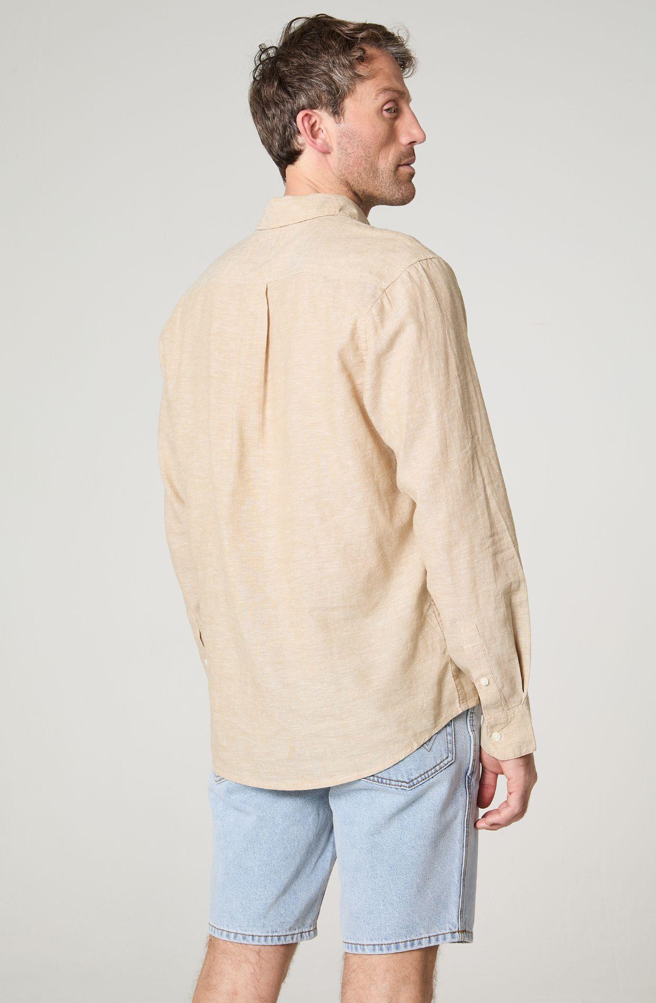 Camisa Hombre Manga Larga Diseño Cuadros Western Regular Fit-3