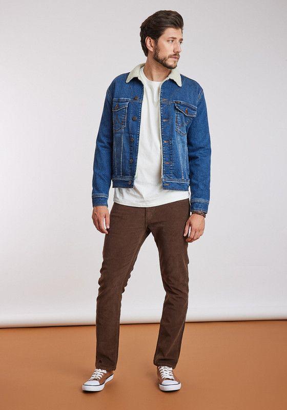 Chaqueta Wrangler Hombre Authentic Sherpa Stone-5