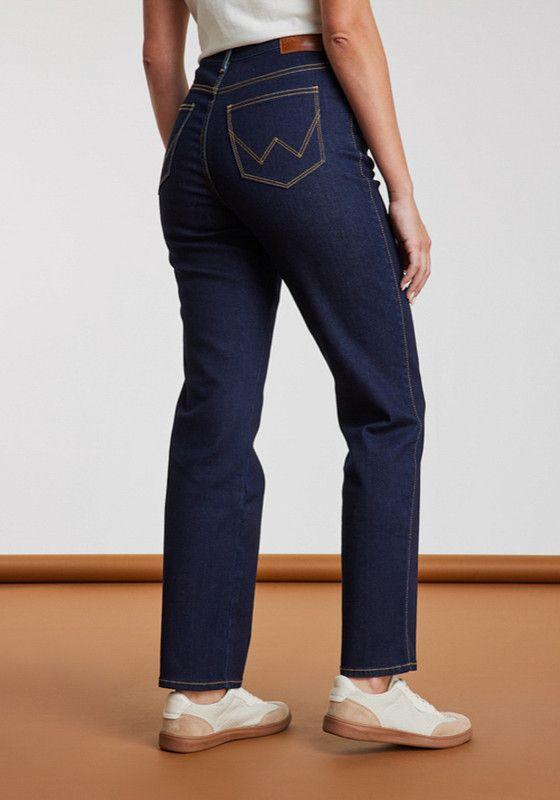 Jeans Mujer  Straight Indigo-1