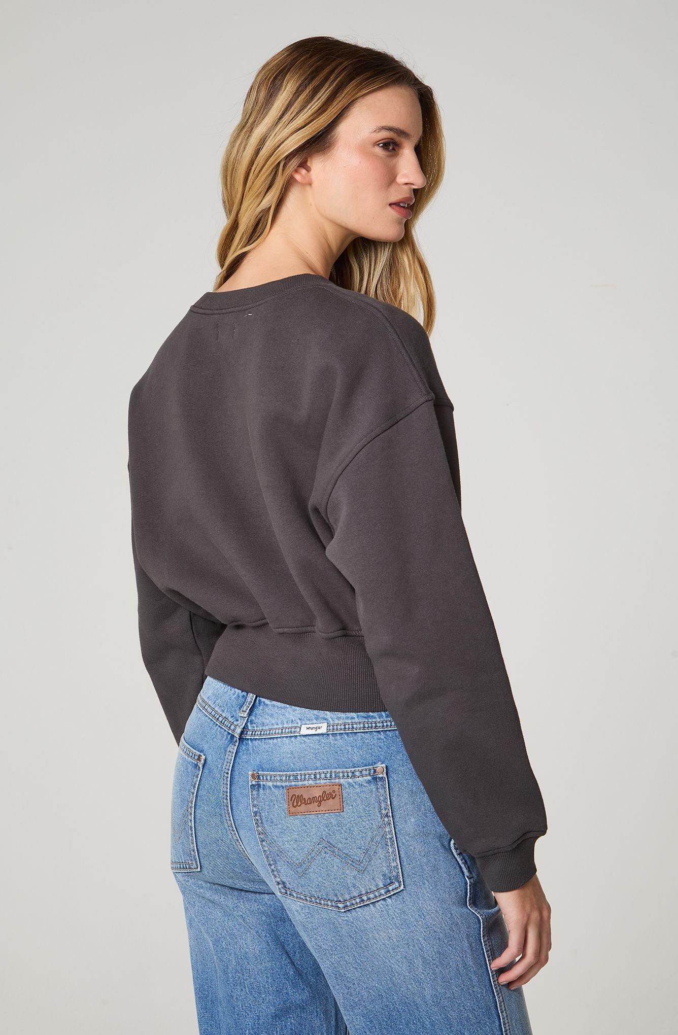 Poleron Mujer Cuello Redondo Relaxed Fit-3