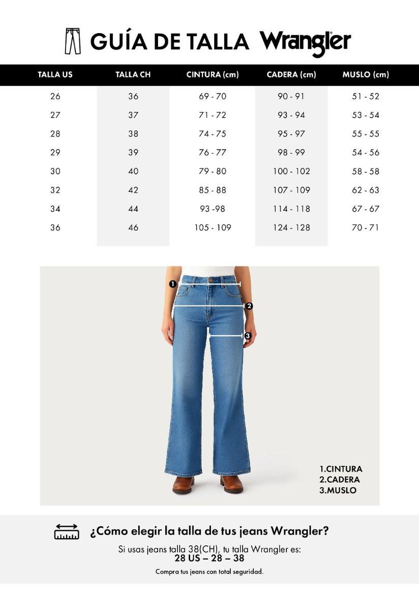 Jeans Mujer Flare 70`  Black-4