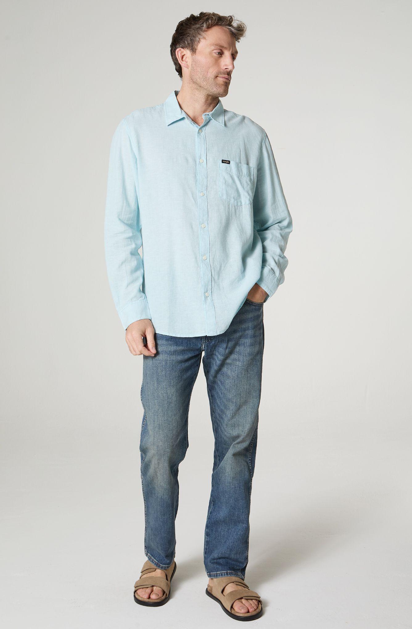 Camisa Hombre Diseño Cuadros Regular Fit-0