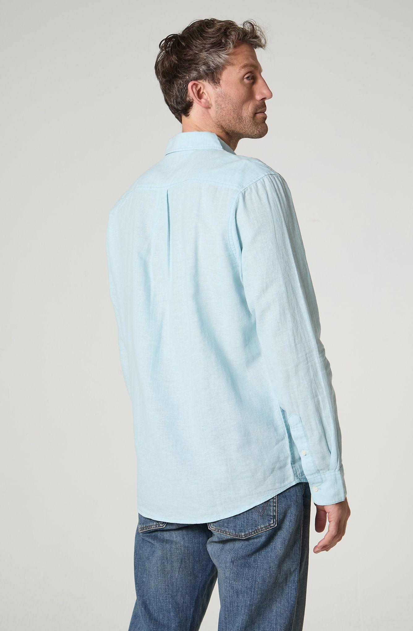 Camisa Hombre Diseño Cuadros Regular Fit-4