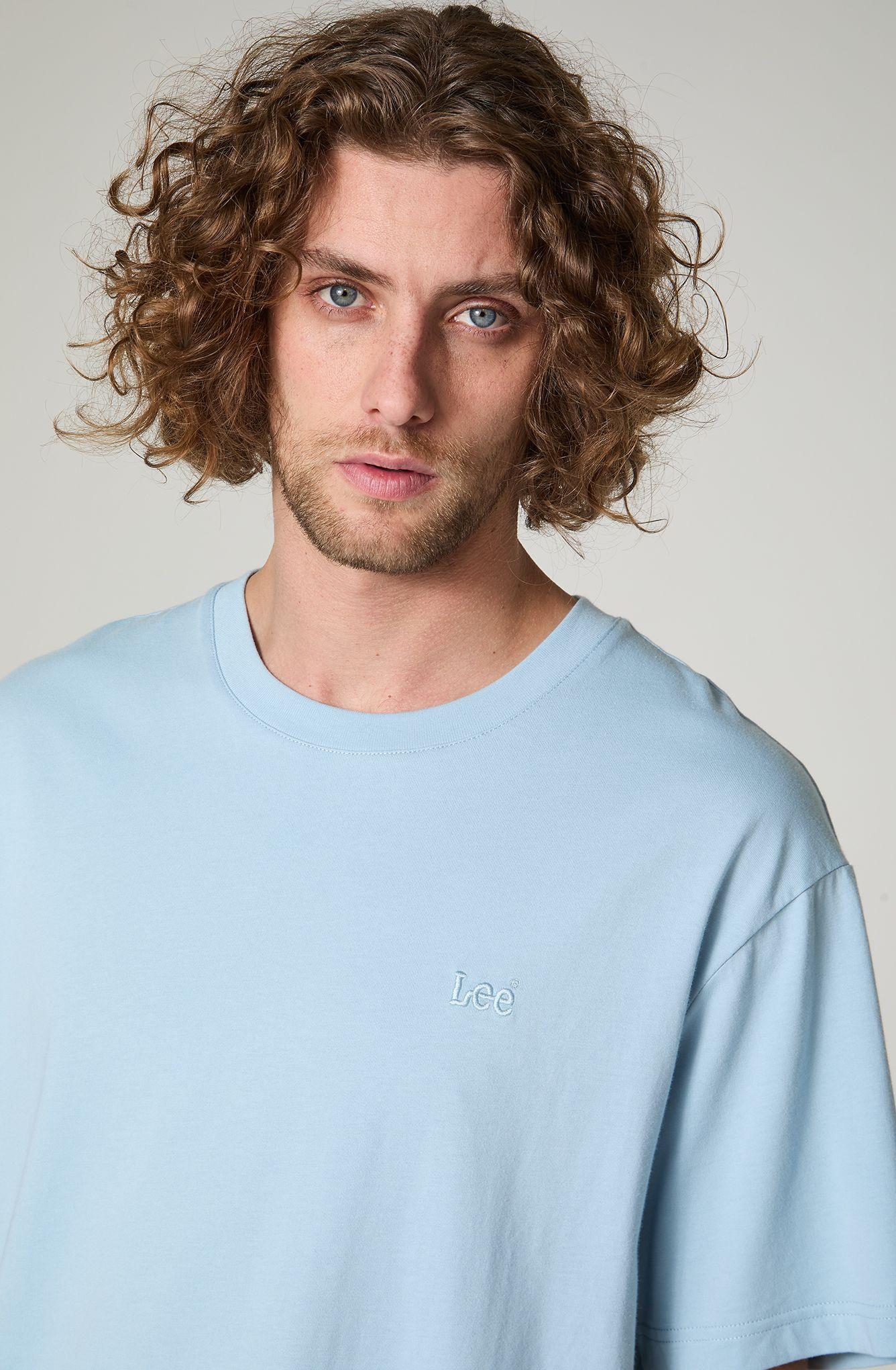 Polera Hombre Cuello Redondo Manga Corta  Regular  Fit Bordado-2