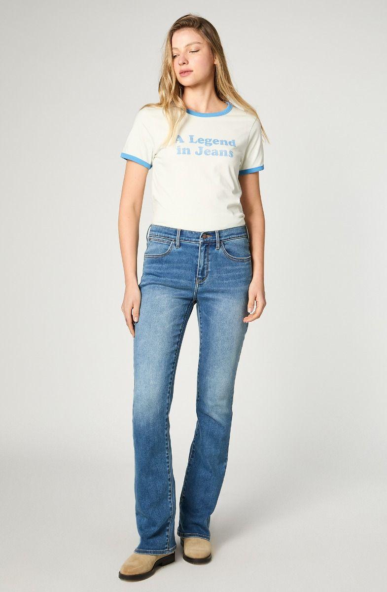 Jeans Mujer Boot Cut Denim Blue-3