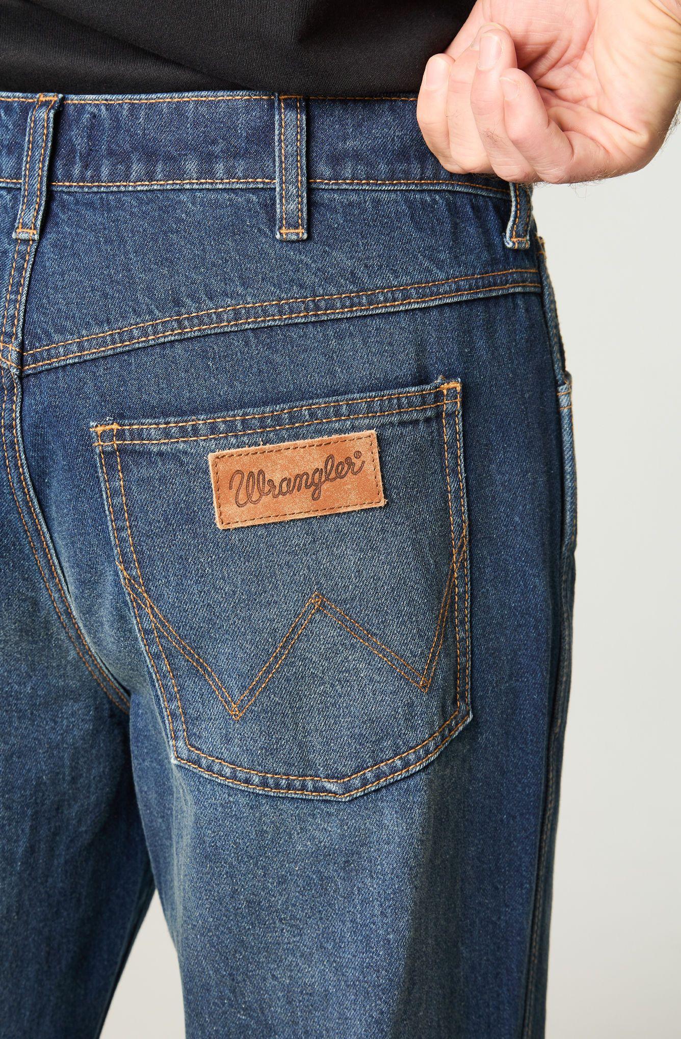 Jeans Hombre Frontier Relax Straight Tiro Medio Azul -3