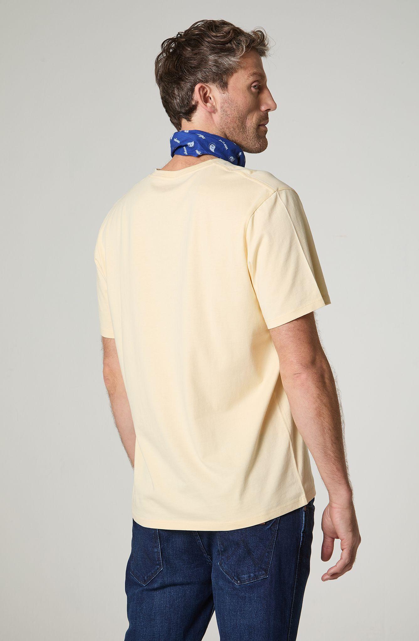 Polera Hombre Cuello Redondo Manga Corta Regular Fit 100% Cotton-3