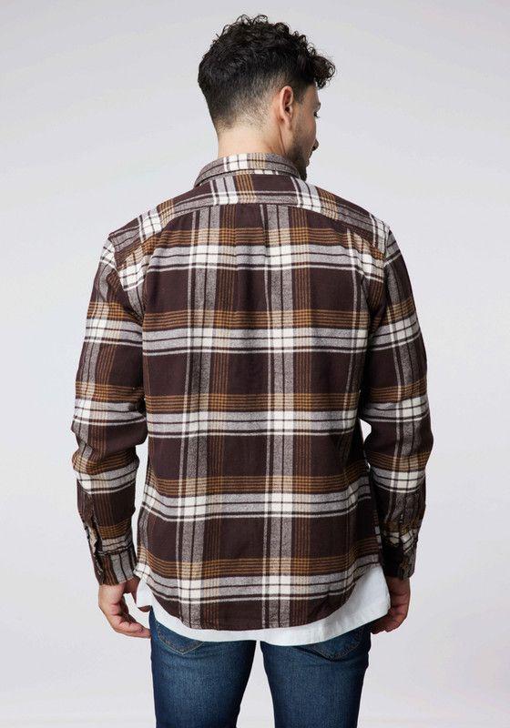 Camisa Hombre  Ls Riveted Shirt Relaxed Fit -1