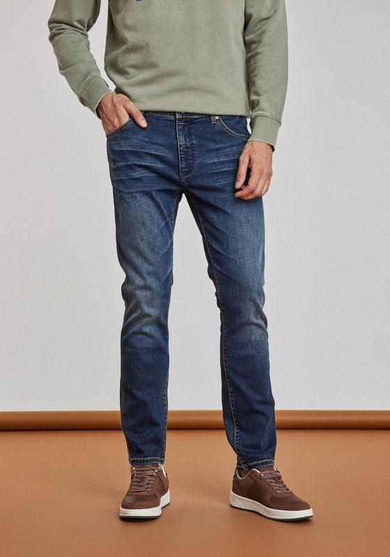 Jeans Hombre Larston - Dkb Dark Blue-0