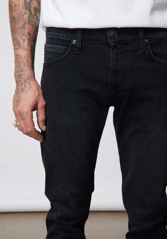 Pantalon Hombre Luke Slim Tapered Fit Shadow Black-1
